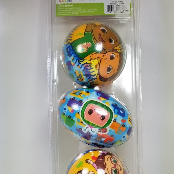 Coco Melon Set of 3 soft foam balls - Picture 5 of 10